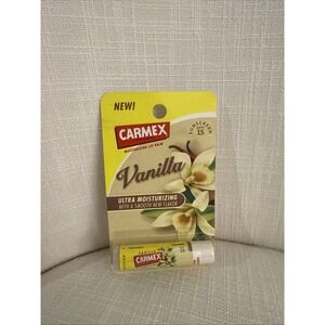 Carmex Moisturizing Lip Balm Ultra Moisturizing Vanilla ( .15 oz / 4.25g ) NEW